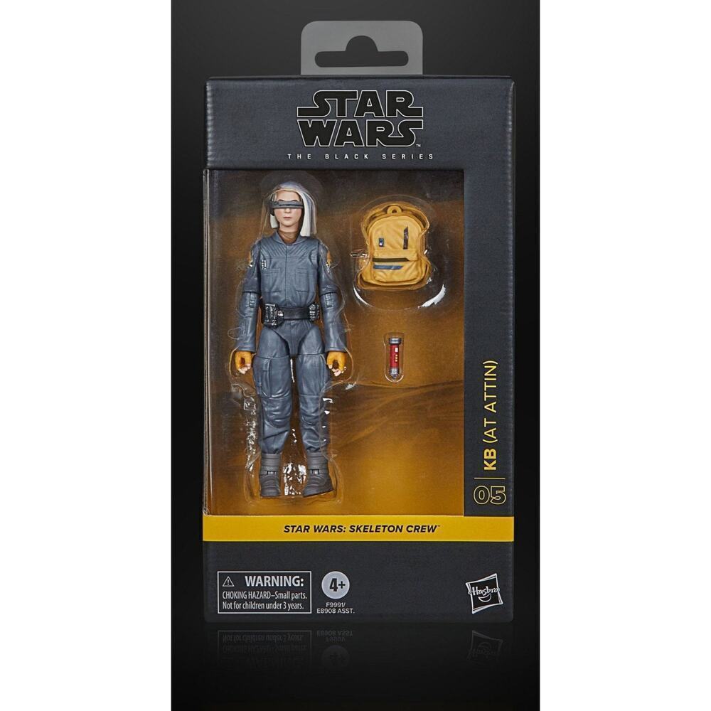 Hasbro Star Wars Black Series Skeleton Crew KB At Attin 6" Figure New Sealed